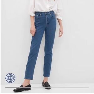 GAP high rise cheeky straight jeans size 26
